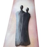 Parskulptur på metall