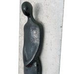 Veggskulptur med lys "Håp V"