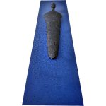 Veggskulptur på metall