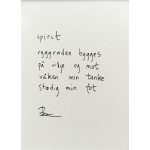 "spirit", dikt