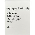 "frost og snø de måtte fly", dikt