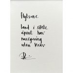 "flytsone", dikt