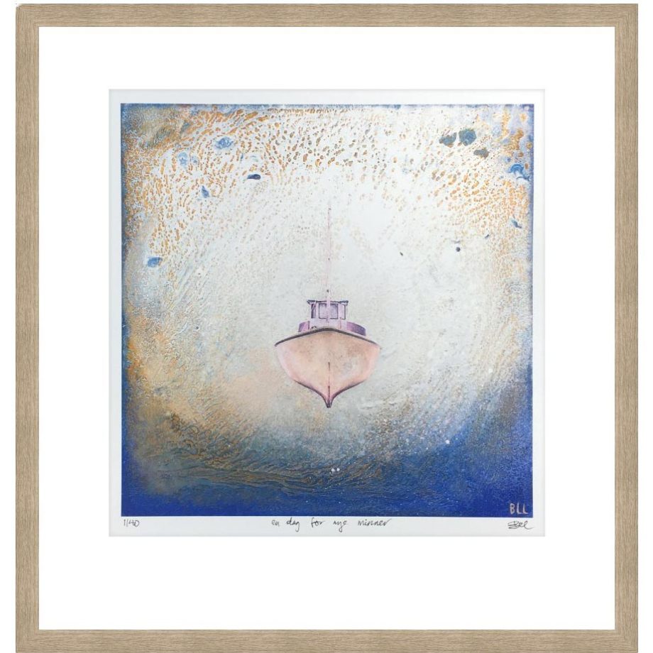 Eikeramme 43 x 43 cm "en dag for nye minner", trykk