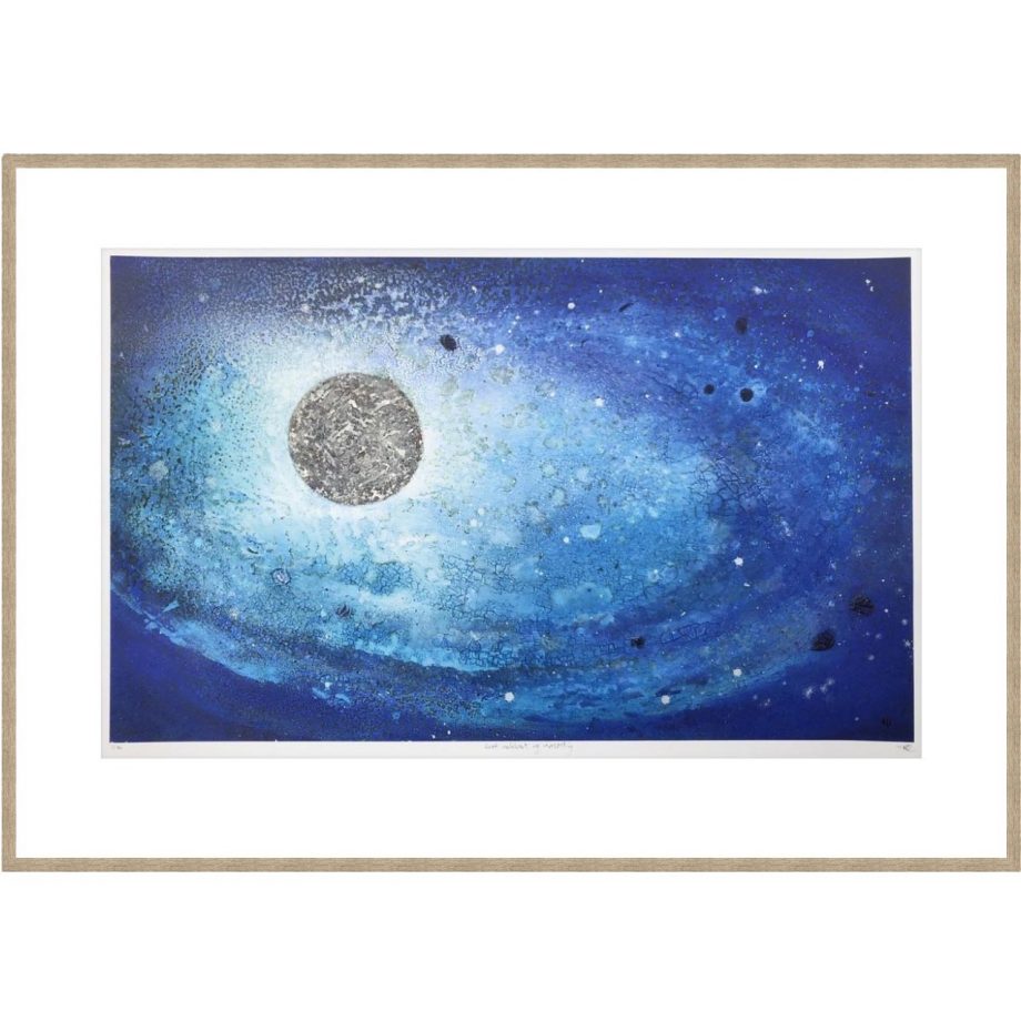 Eikeramme 99 x 70 cm "livet vakkert og vemodig", trykk