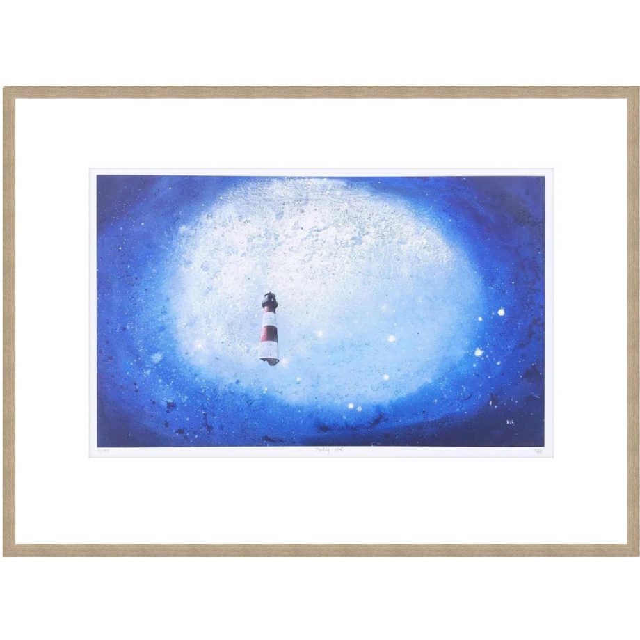 Eikeramme 73 x 54 cm "stødig stå", trykk
