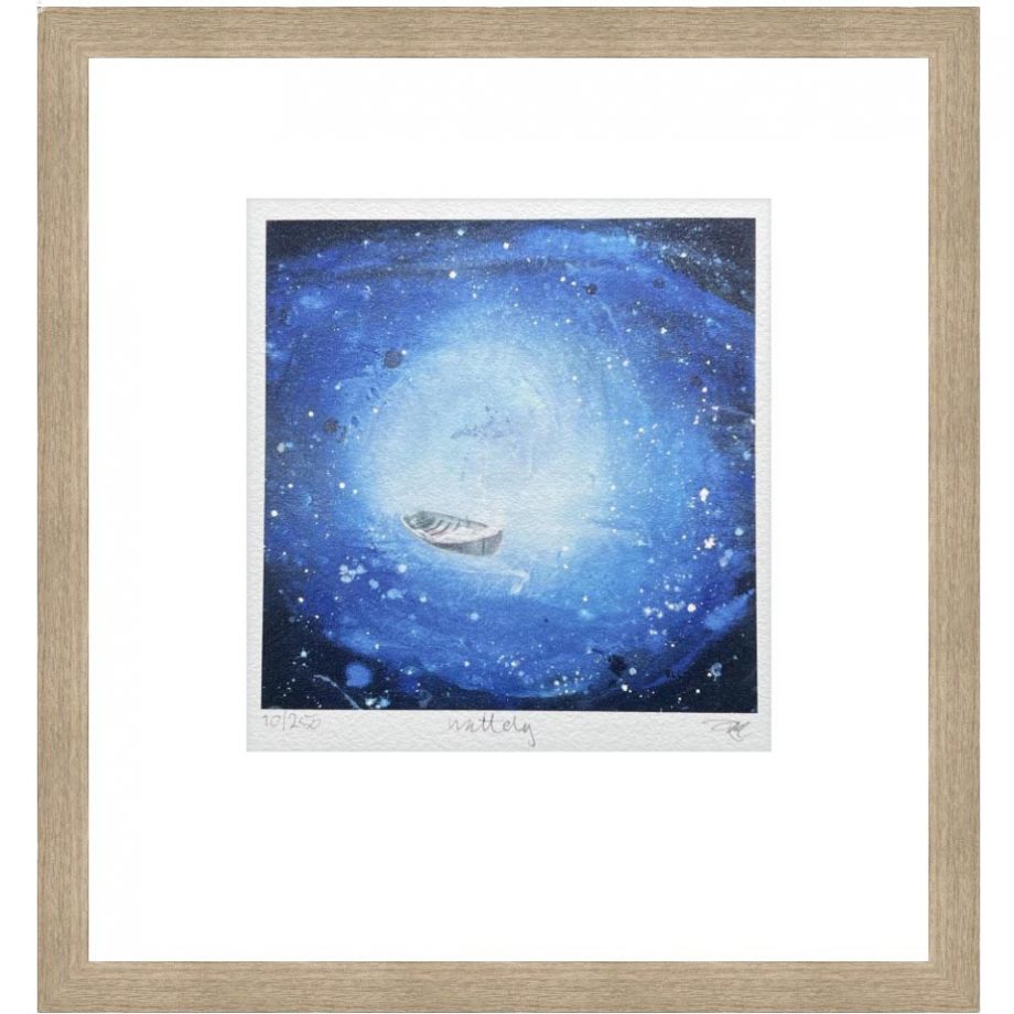 Eikeramme 29 x 29 cm "nattely", trykk