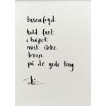 "tusenfryd", dikt