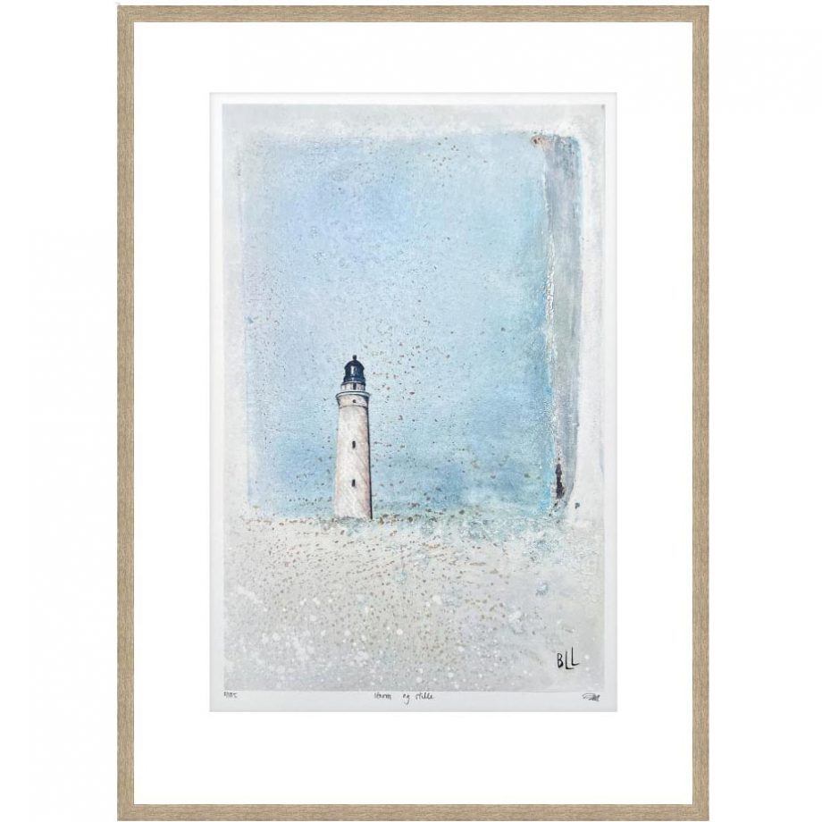 Eikeramme 52 x 71 cm "storm og stille", trykk