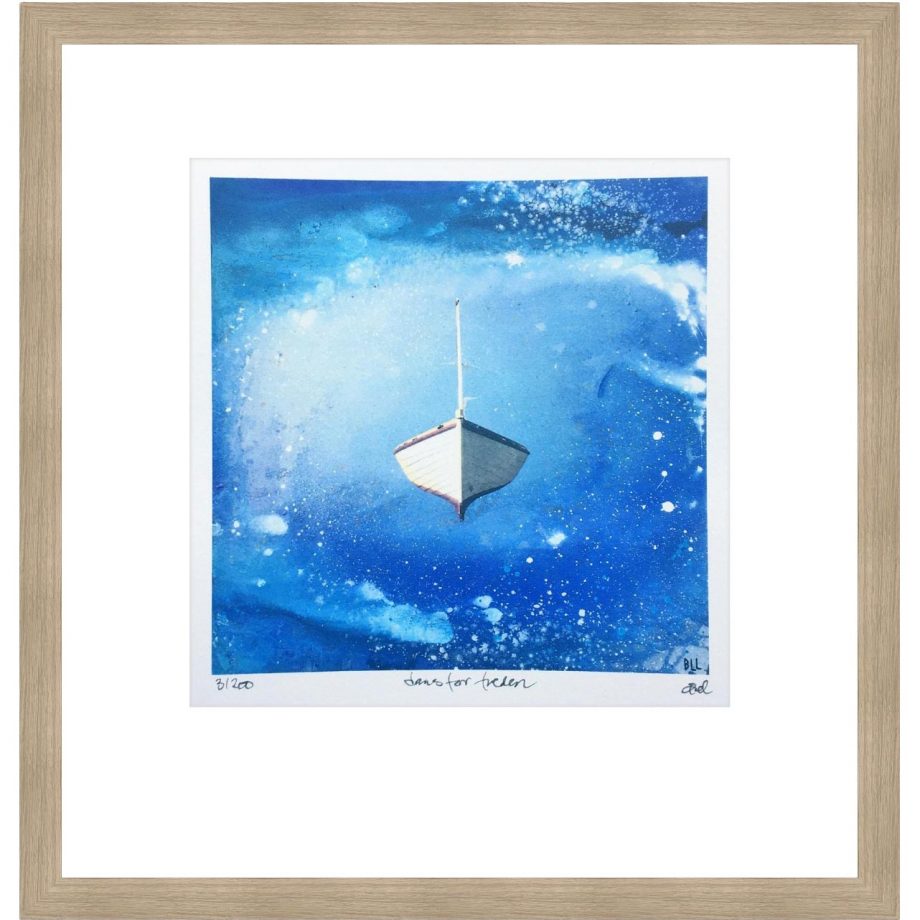 Eikeramme 33 x 33 cm "dans for freden", trykk