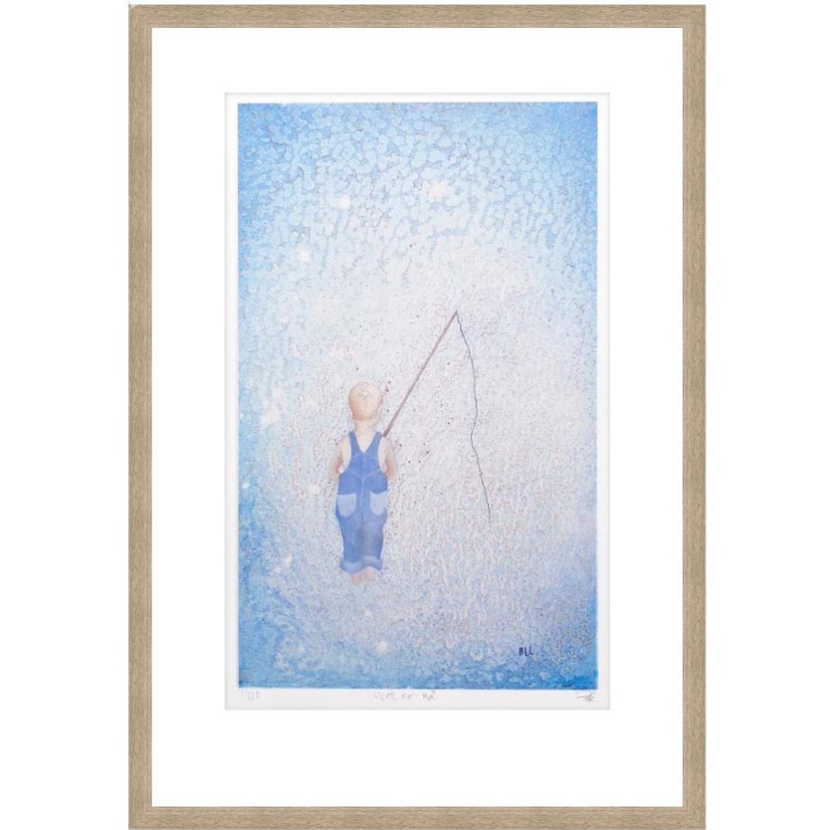 Eikeramme 37 x 53 cm "livet er nå!", trykk
