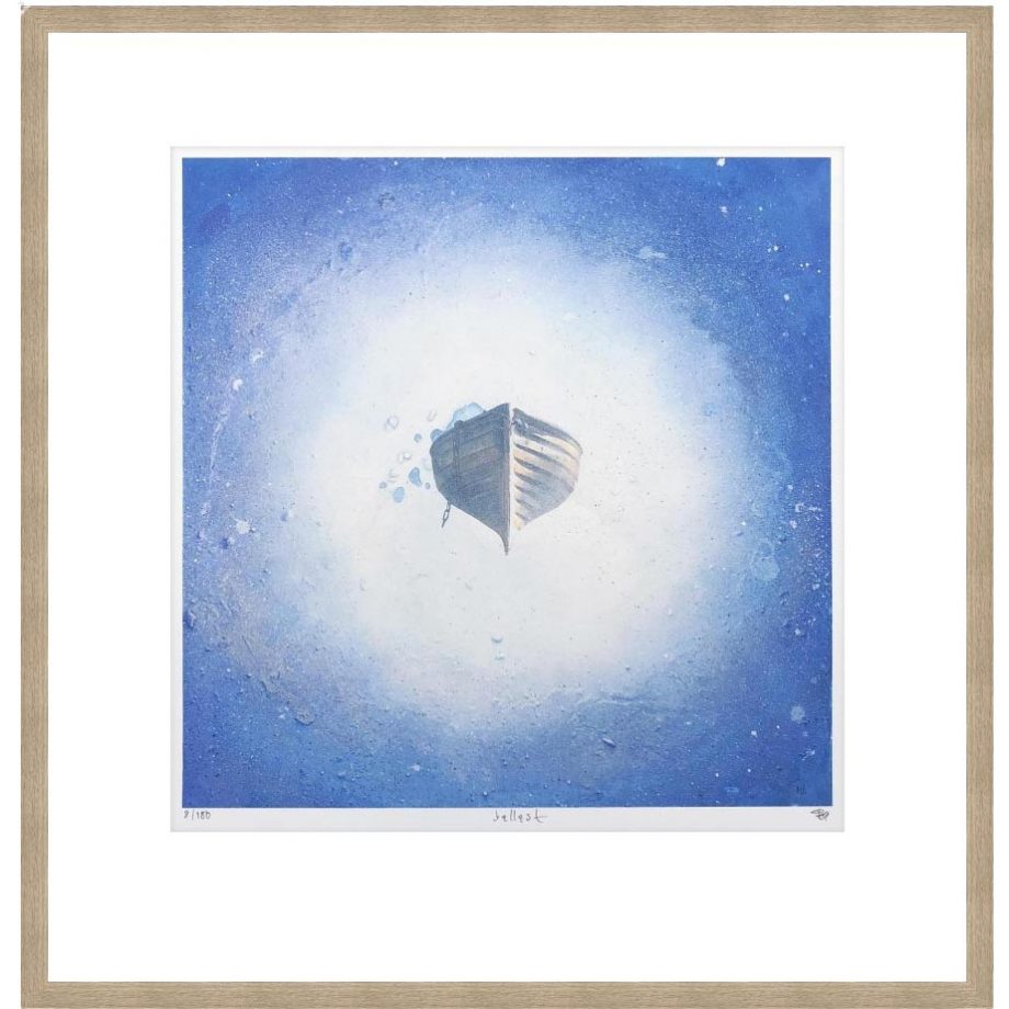 Eikeramme 53 x 53 cm "ballast", trykk