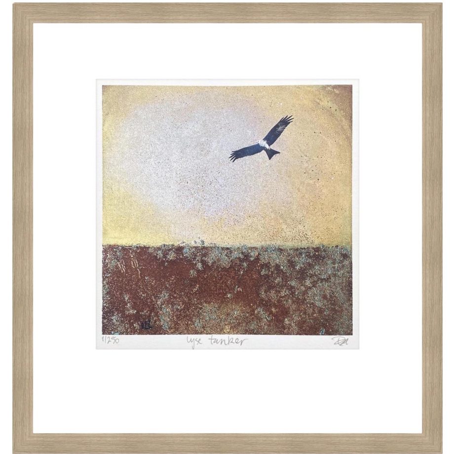 Eikeramme 33 x 33 cm "lyse tanker", trykk