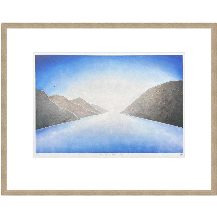 Eikeramme 71 x 56 cm "vår aller beste dag", trykk
