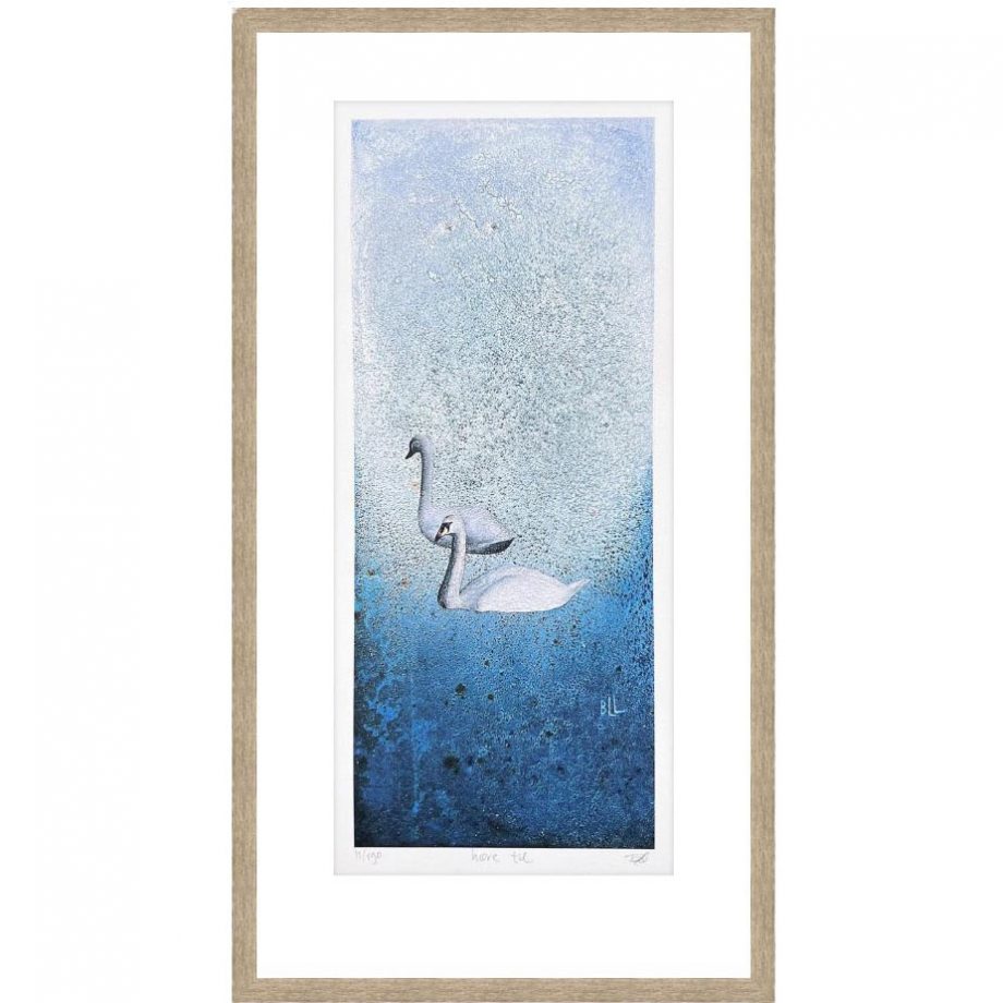 Eikeramme 34 x 60 cm "høre til", trykk