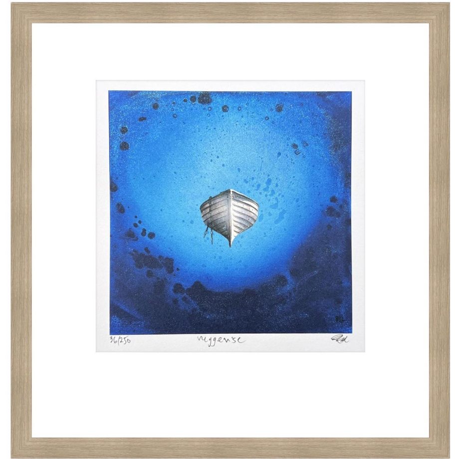 Eikeramme 33 x 33 cm "vuggevise", trykk