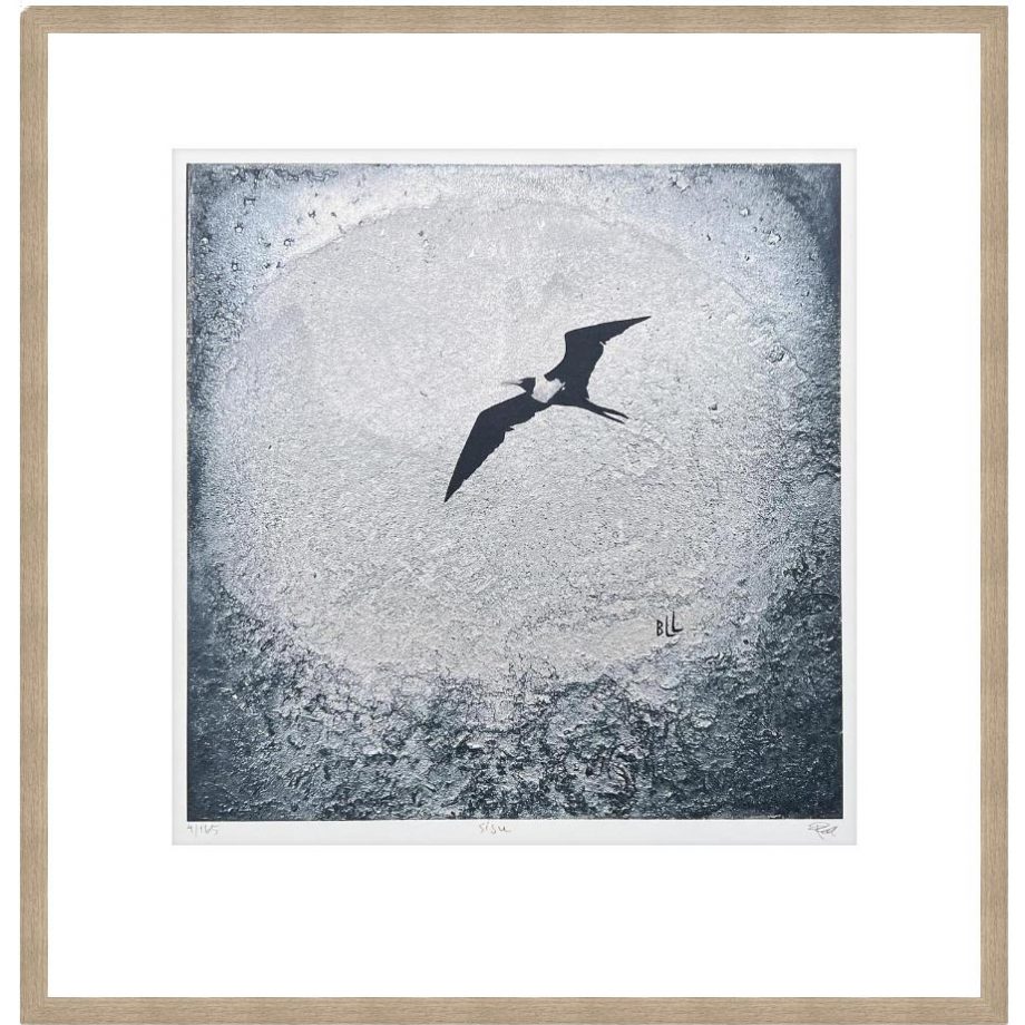 Eikeramme 53 x 53 cm "sisu", trykk