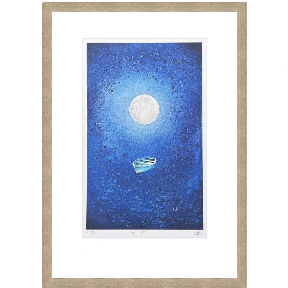 Eikeramme 31 x 42 cm "so ro", trykk