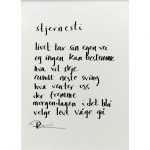 "stjernesti", dikt