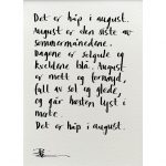 "håp august", tekst