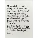 "Alenesitter", tekst