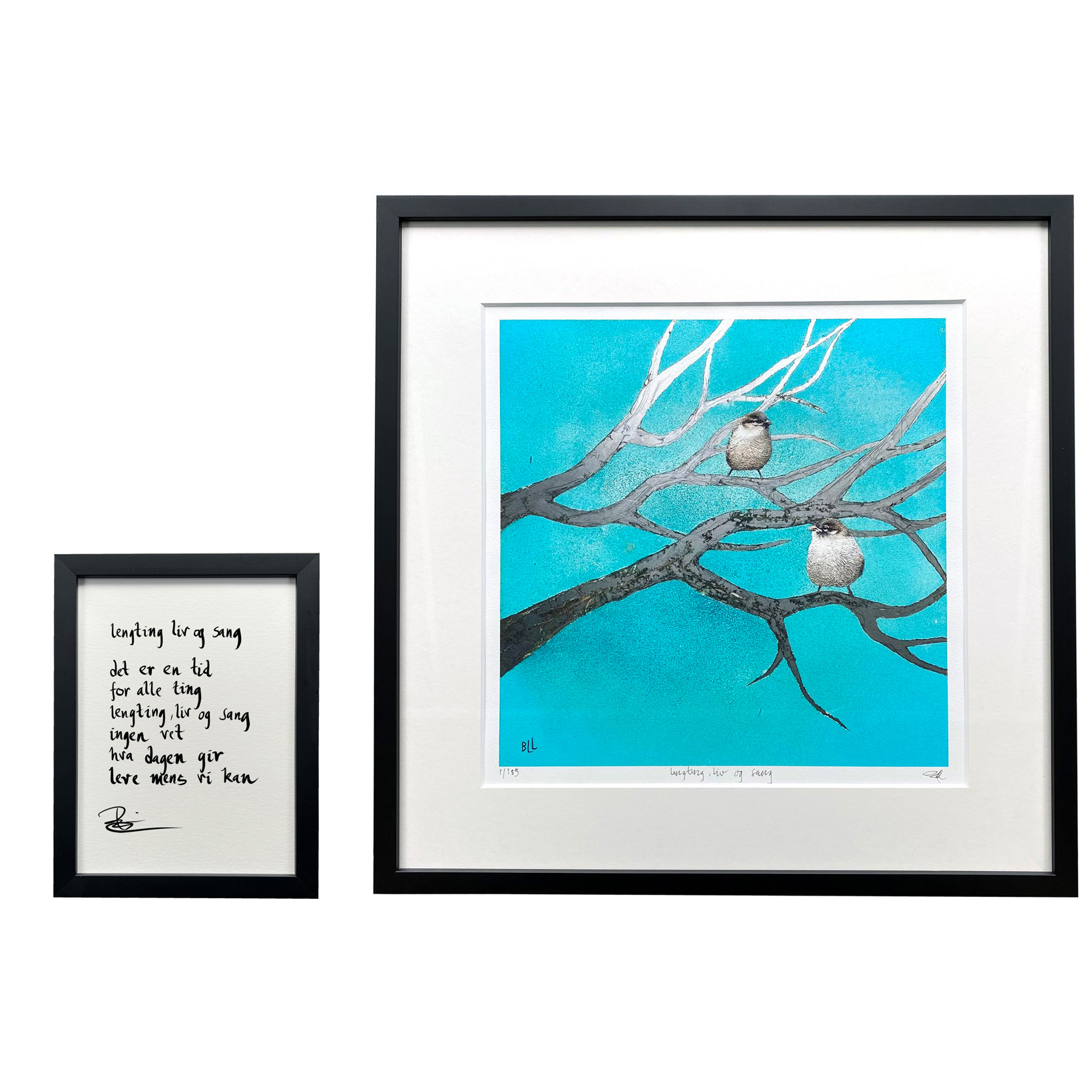 "lengting, liv og sang", trykk
