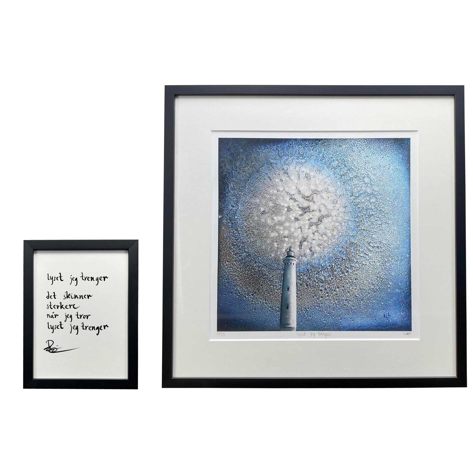 "lyset jeg trenger", dikt