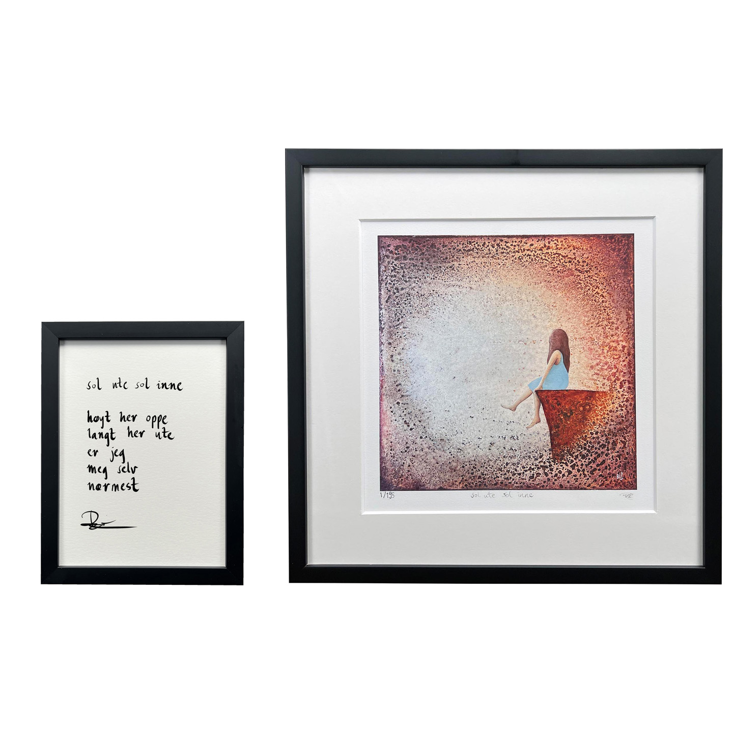 "sol ute sol inne", dikt