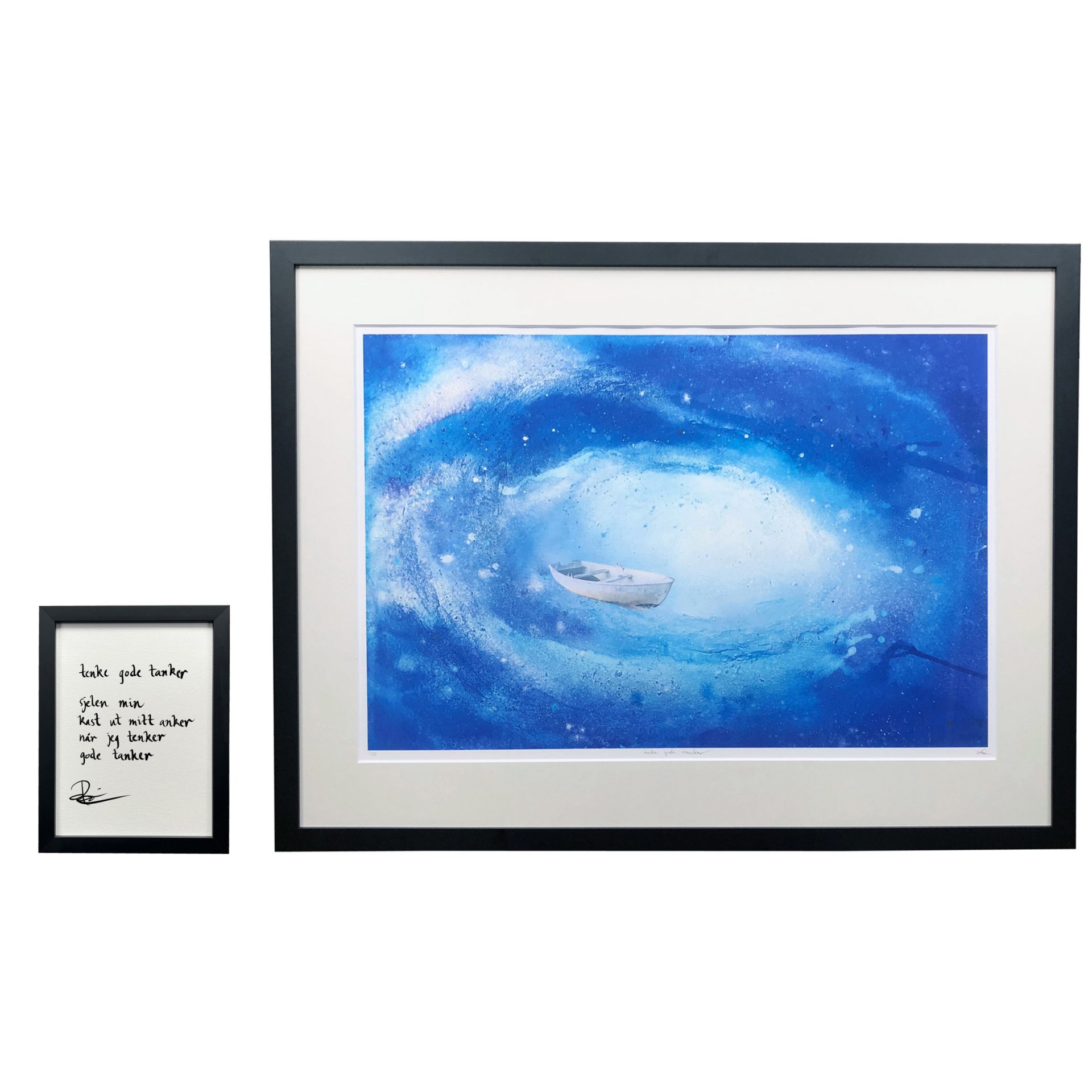 "tenke gode tanker", dikt