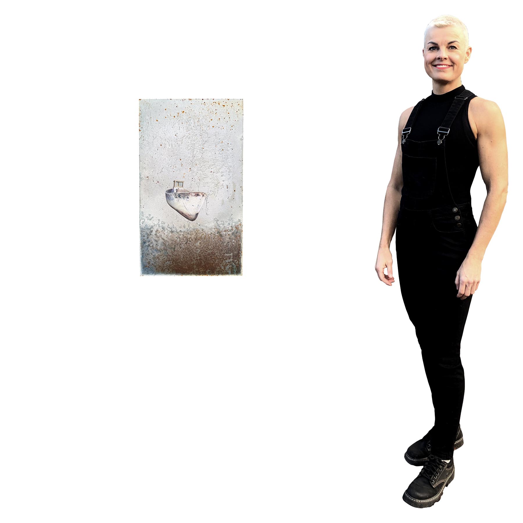 "lykke dag for dag", original på metall