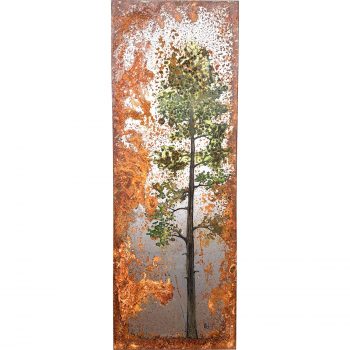 "det står til liv", original på metall