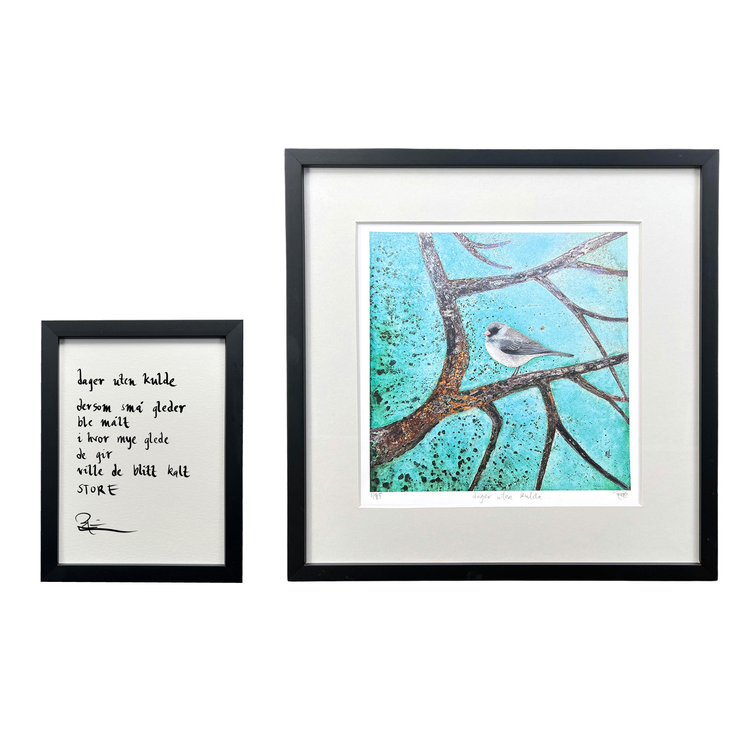 "dager uten kulde", dikt