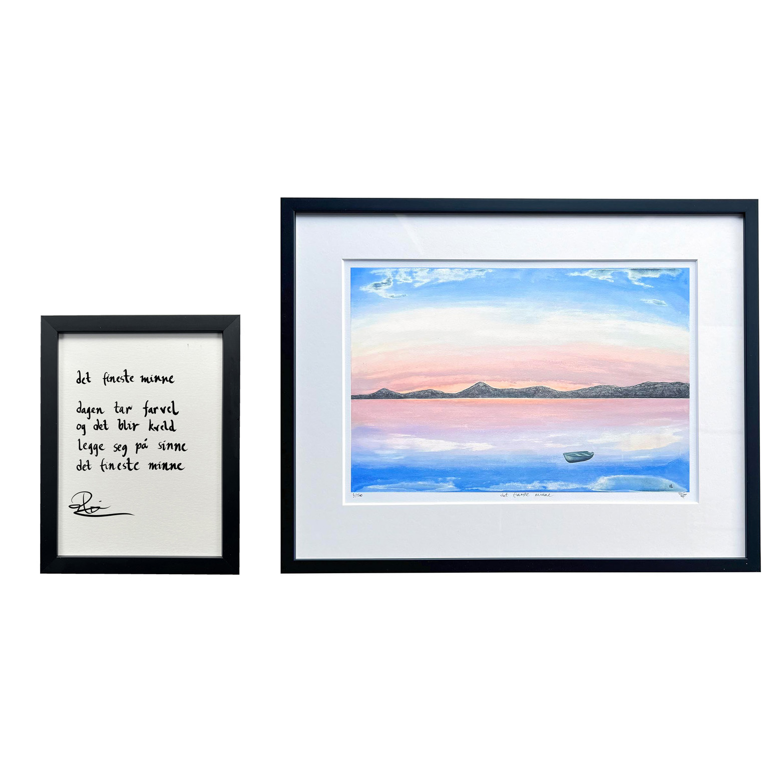 "det fineste minne", dikt