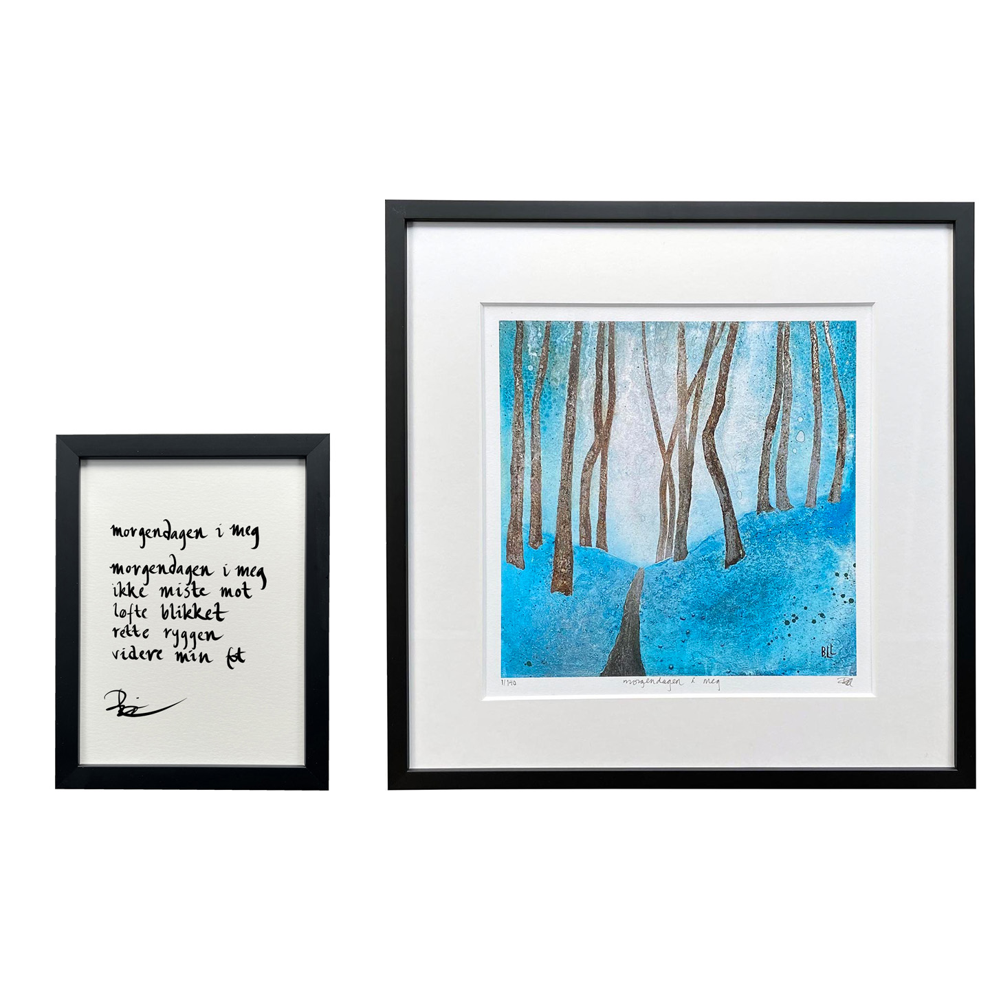 "morgendagen i meg", dikt