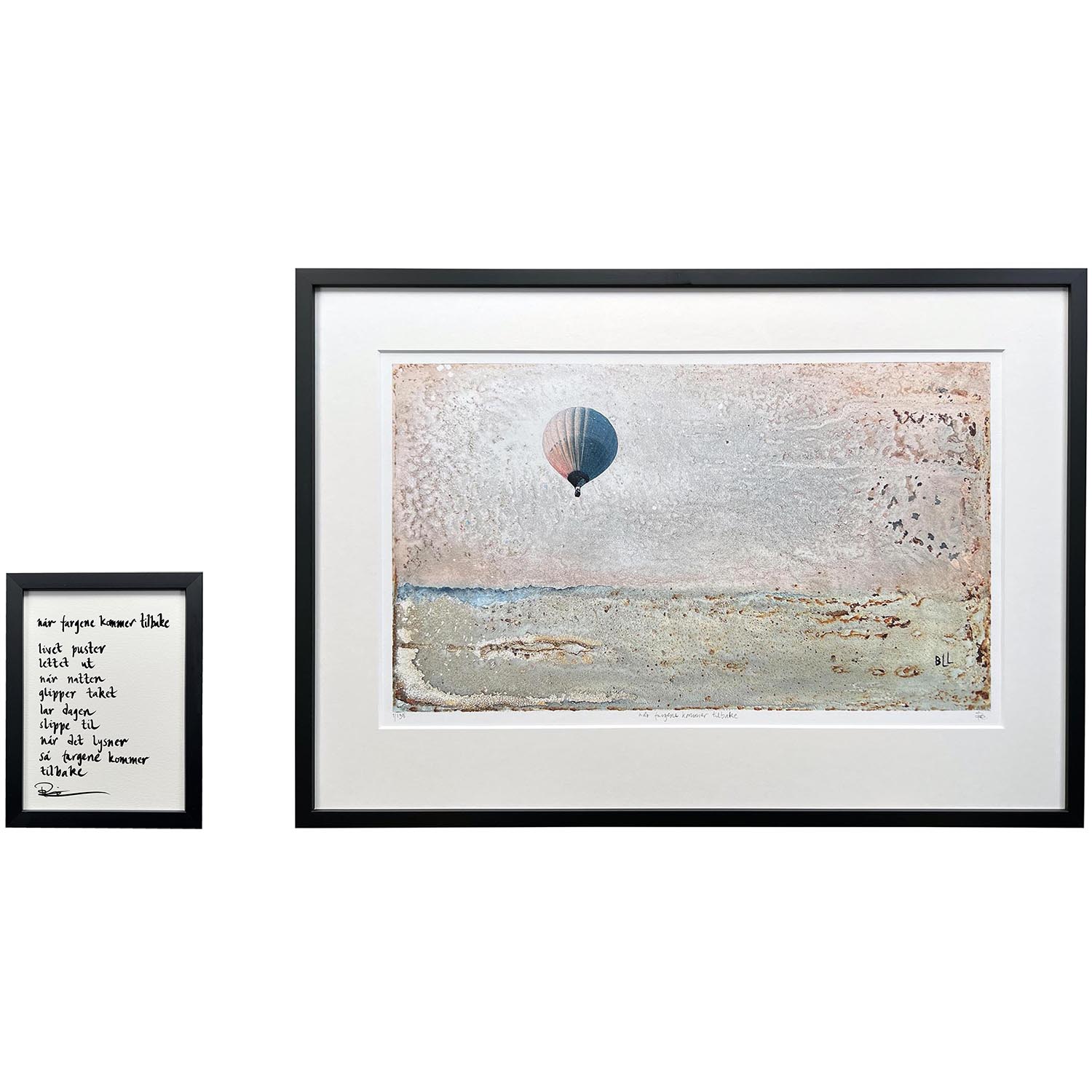 "når fargene kommer tilbake", dikt