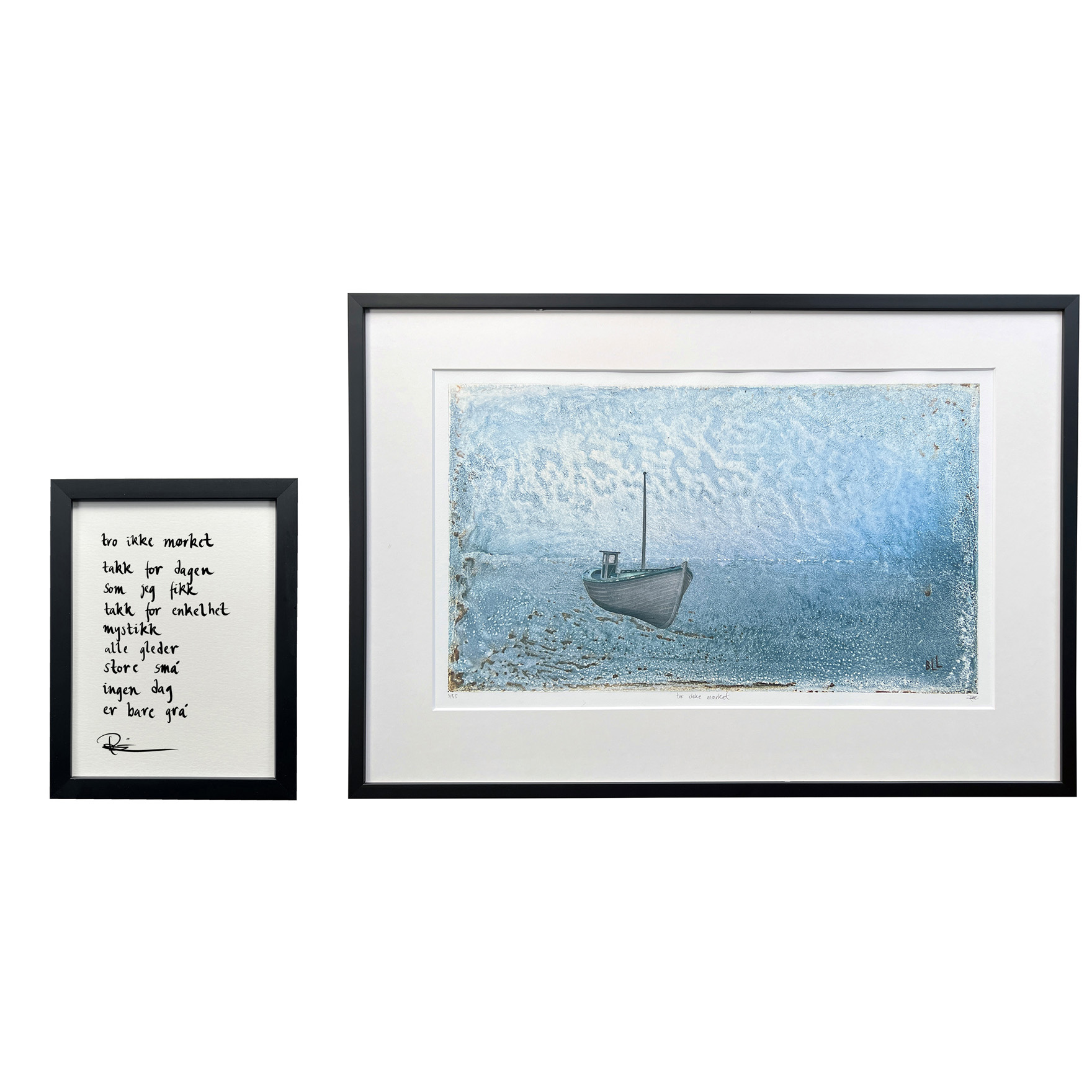 "tro ikke mørket", dikt