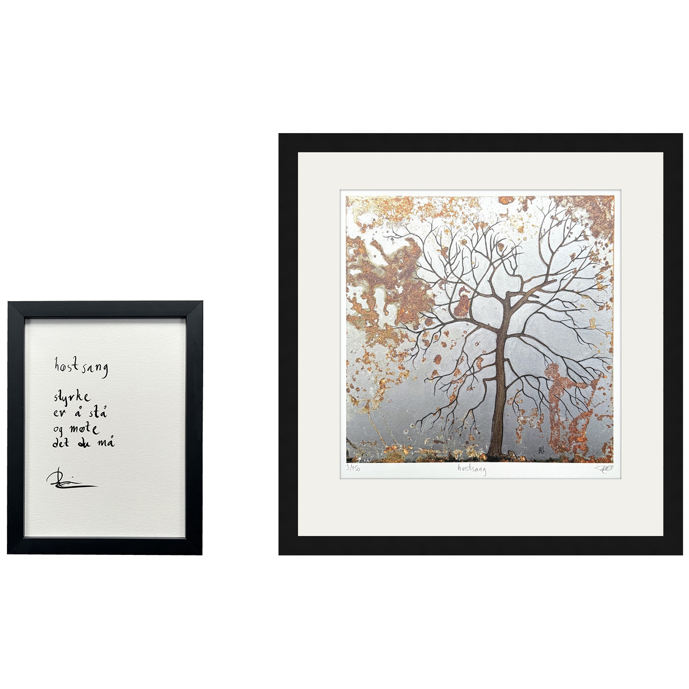 "høstsang", trykk