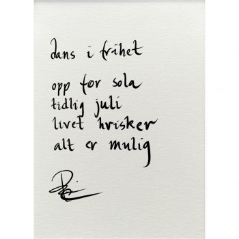 "dans i frihet", dikt