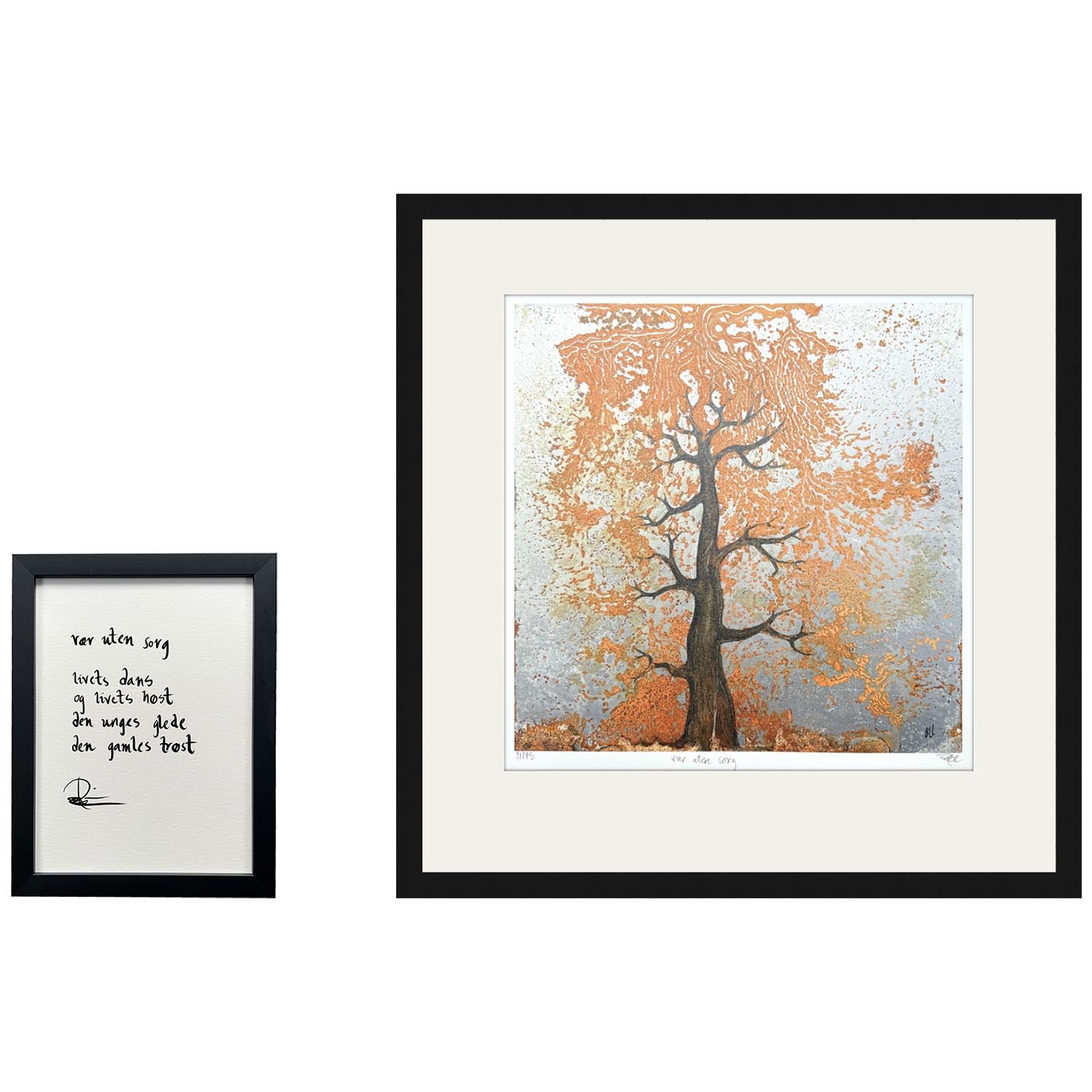 "vær uten sorg", trykk