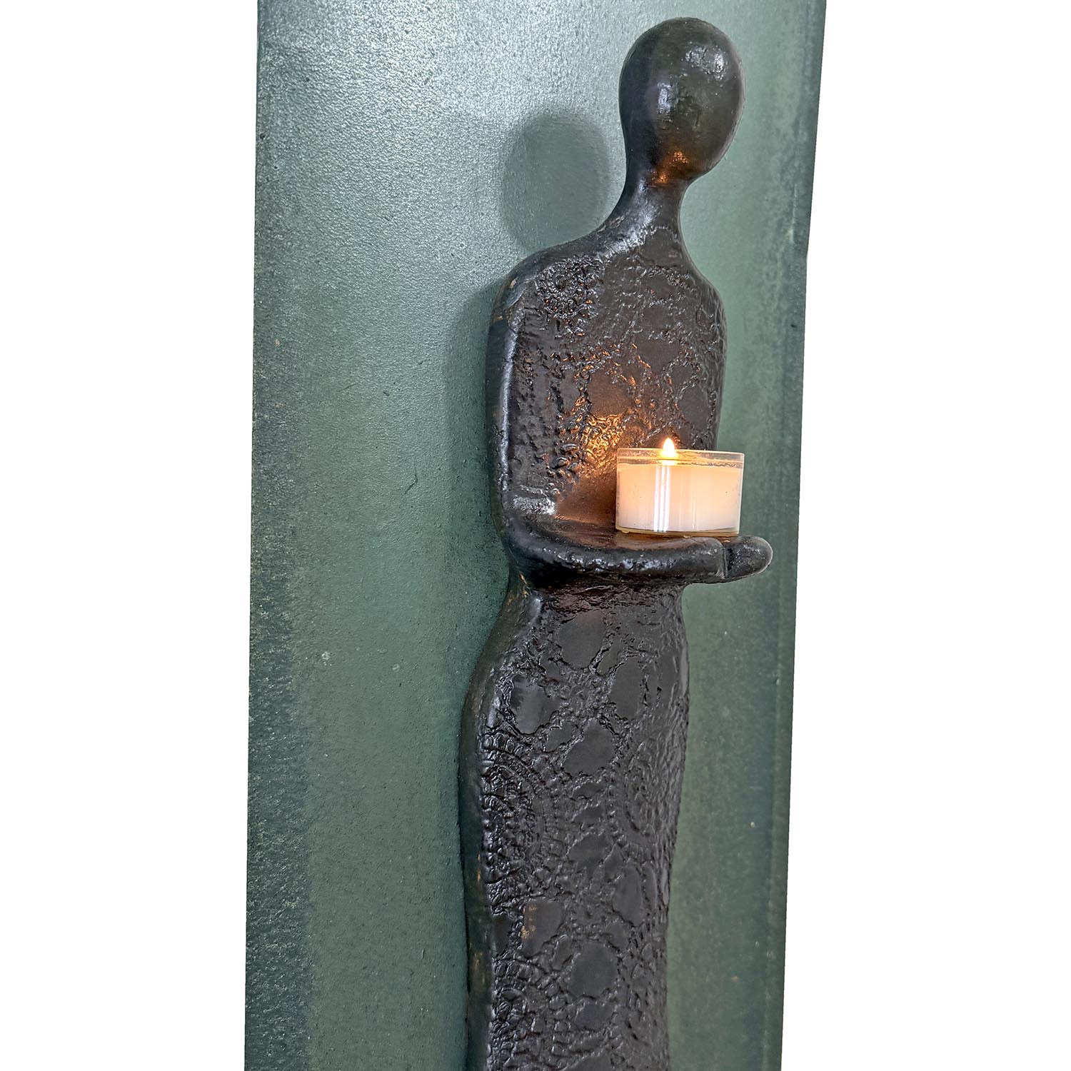 Lysdame, original på metall