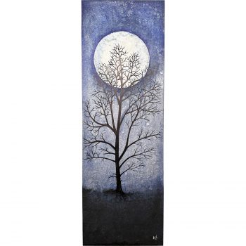 "sorgen og gleden", original på metall