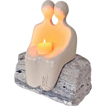 Sammensitter XXXI - original på stein