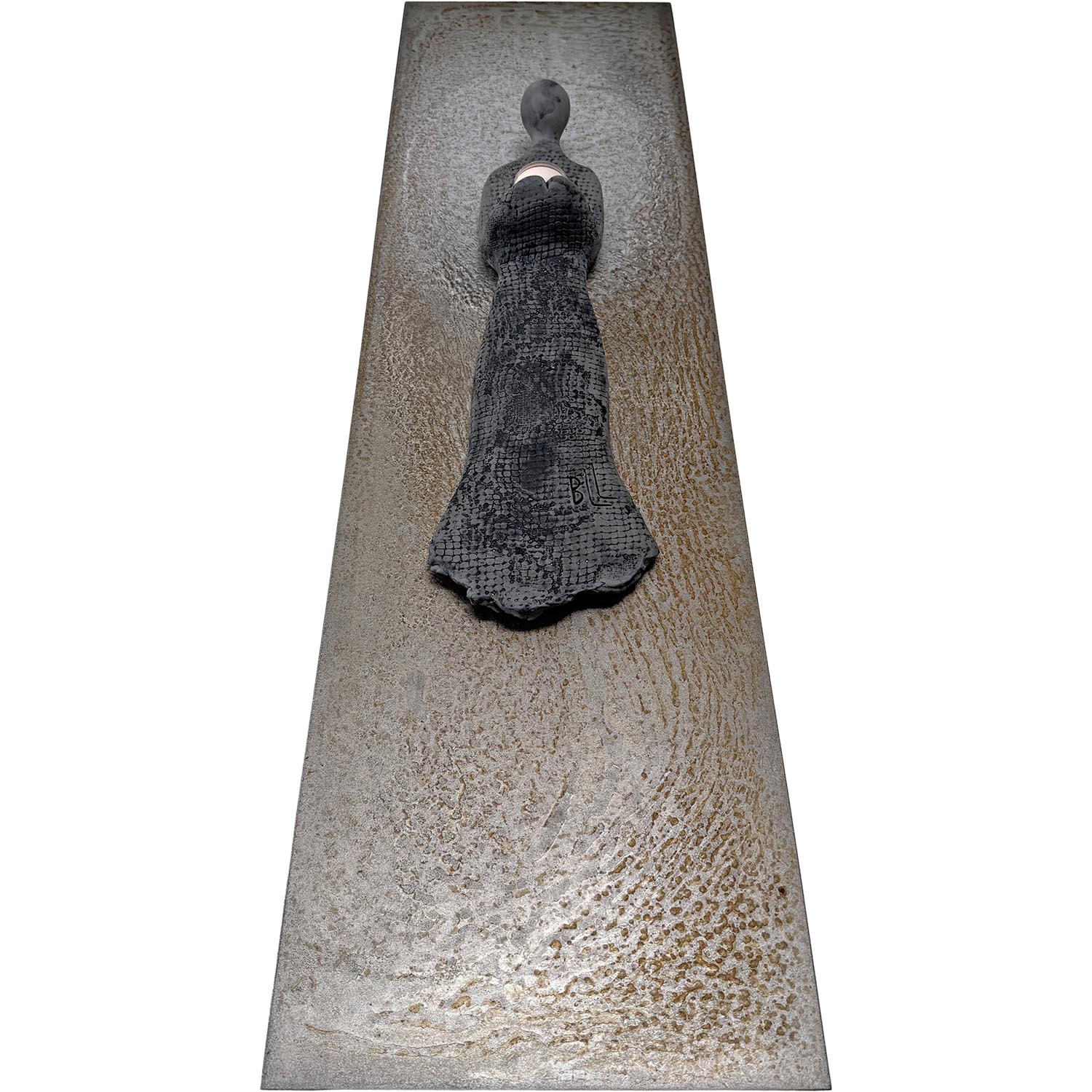 Lysdame, original på metall